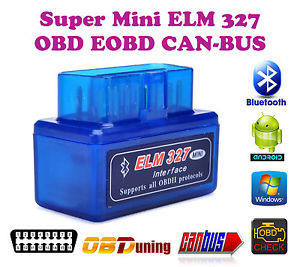 Escaner ELM327 para vehículos con motor diésel y gasolina