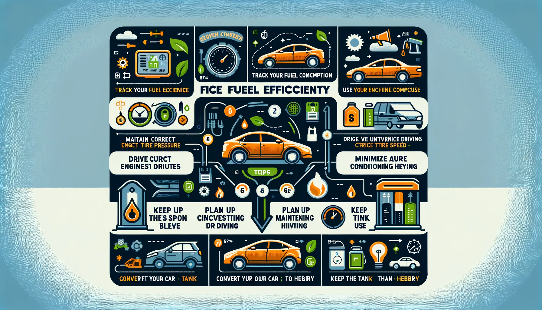 10 formas diferentes de ahorrar combustible